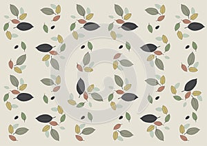 pattern Kratom leaf background