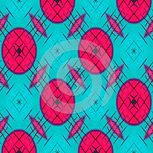 Graphic repeating color pattern. Seamless abstract pattern for fabric design, wallpaper, splash, home decor, envelope, paper