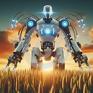 image of cybertechnology helping in agriculture