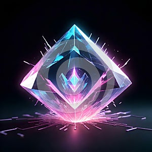 image of lights in a diamond 4