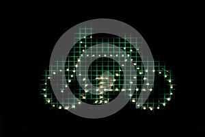 Graphic Symbol Schematic with Bicycle photo