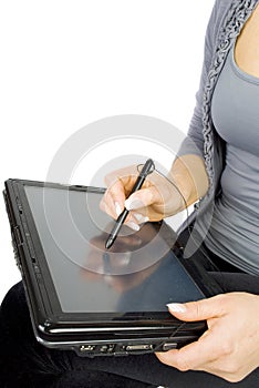 Graphic tablet PC