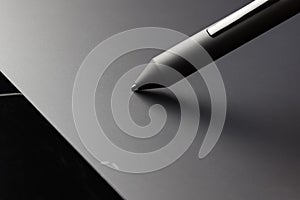 Graphic tablet stylus detail