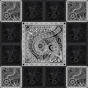 Graphic texture with openwork pattern 22