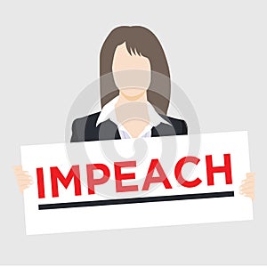 Graphic to Impeach the President