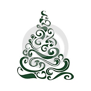 Graphical Christmas tree