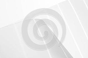 Graphical curves and background in plastic and glass