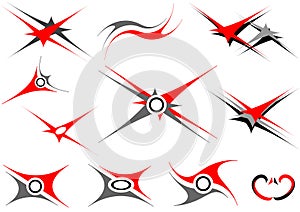 Graphical elements set.