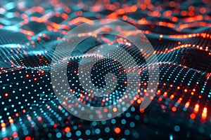 A graphical representation of quantum machine learning enhancing cyber defense