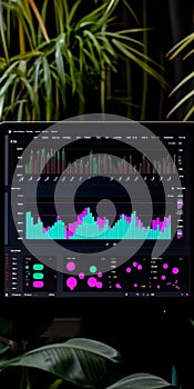 Graphical User Interface with Data Visualization