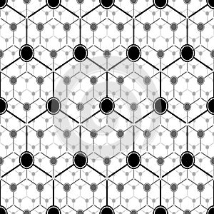 Graphite atom structure photo