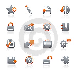 Graphite Icons // Web Site & Internet