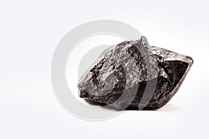 Graphite ore, also called black lead or plumbage, graphite has multiple and important industrial applications photo