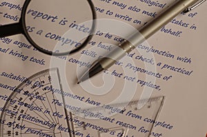 Graphological examination of writing - attributes of a graphologist