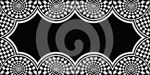 Grapic of featuring vib rant Black And AI Generative photo