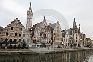 Graslei in Ghent photo