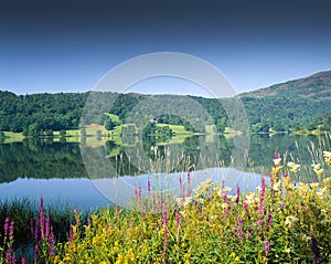 Grasmere Lake District Cumbria England