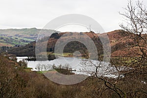 Grasmere Lake, Lake District, Cumbria, England, UK