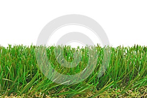 Grass artificial astro turf isolated border