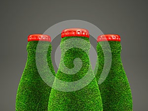 Grass bottle