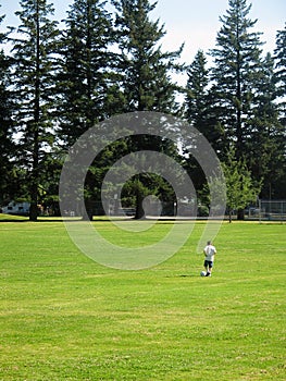 Grass Field, Soccer Player