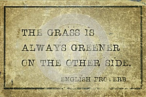 Grass is greener  EnP