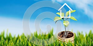 Composite image of grass growing outdoors