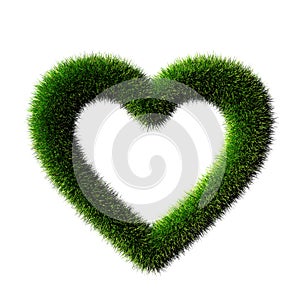 Grass heart