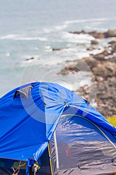 Grass Island in Hong Kong - Camp Site