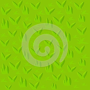 Grass, lawn abstract seamless background, game asset pattern, natural field herbs top view . Green meadow ui, gui.