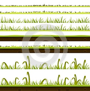 Grass And Lawn Layers Set