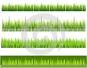 Grass line row