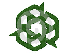 Grass Recycling Symbol