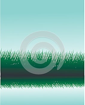 Grass silhouettes