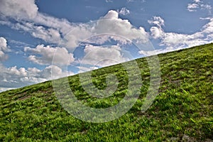 Grass and sky