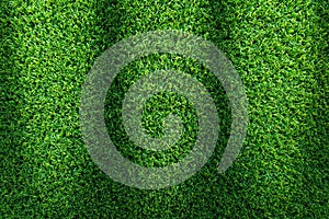 Grass texture background for golf course, soccer field or sports concept design. Artificial green grass