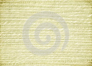 Grass weave cream ribbed canvas background