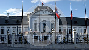 Grassalkovichov palác, rezidencia prezidenta SR, Bratislava, Slovensko