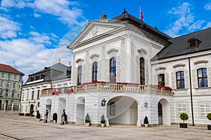 Grassalkovichov palace in Bratislava