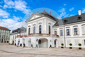 Grassalkovichov palace in Bratislava