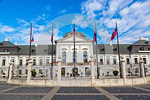 Grassalkovichov palace in Bratislava