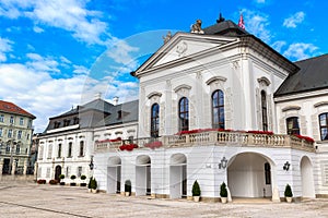 Grassalkovichov palace in Bratislava