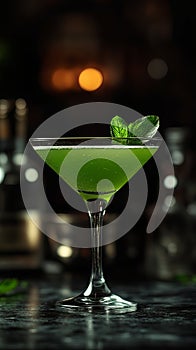 Grasshopper Cocktail Elegance photo