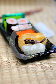 Grasshopper Sushi Roll