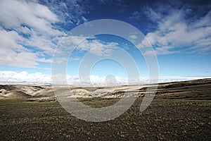 grassland and distant snow mountains6