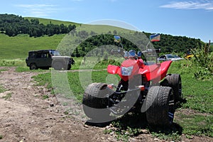 Grassland motorcycle