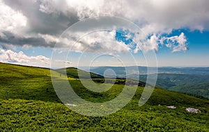 Grassy meadows of Runa mountain photo