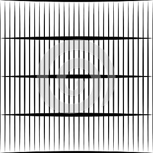 Grate grid pattern. Fiber, wicker interlock mesh design background. Abstract lattice, grill, trellis element. Intersect, cross