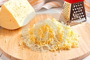 Grated cheese