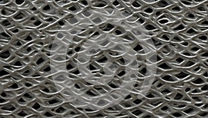 grated steel mesh texture. ai generated